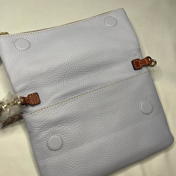 Dooney & Bourke	Foldover Zip Crossbody - Glacier Blue